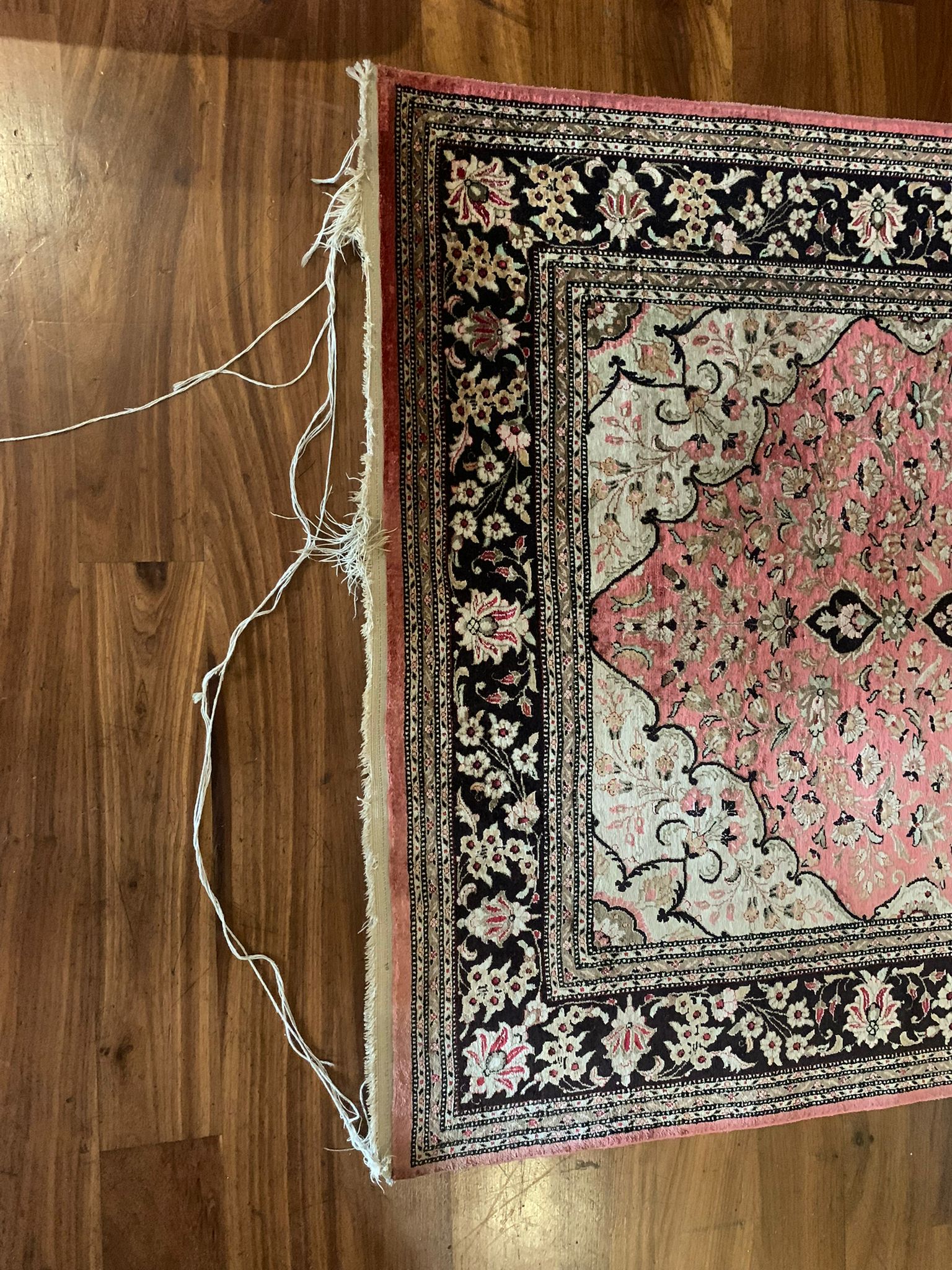 Restauration tapis